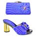The party with three-dimensional decal decoration set wear high-heeled sandals and press drill clutch wedding set_vogvips.com
