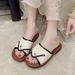 Flat Sandals Summer New Arrival Outwear Beach Vacation Fashion Beautiful Sandals Sandals_vogvips.com