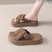 Platform Slippers Women Wear High-grade 2024 Summer New Soft Sole Flip-flops Fashion Slippers_vogvips.com