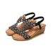 2025 Summer New Water Diamond Bohemian Slope Heel Comfortable Large Sandals_vogvips.com
