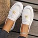 SHLIANG Flat Bottom Casual Women's Loafers Spring Autumn New Style Round Toe Low Heel Rubber Outsole Shoes X0074_vogvips.com