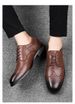 Men's Leather Shoes Dress Engraved Leather Shoes Style Work Shoes Casual, Large Size Men_vogvips.com
