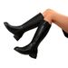 Plus Size Long Riding 2025 New Versatile Autumn Winter Over-the-Knee Flat High Tube Leather Boots For Women_vogvips.com