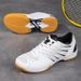 Badminton Shoes For Men And Women, Ultra-Light Breathable Non-Slip Shock-Absorbing Student Shoes, Professional Volleyball Training Shoes_vogvips.com