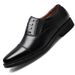 2025 Summer New Fashion Trendy Casual Three-Connector Business Work Round Toe Soft Sole Men's Leather Shoes_vogvips.com