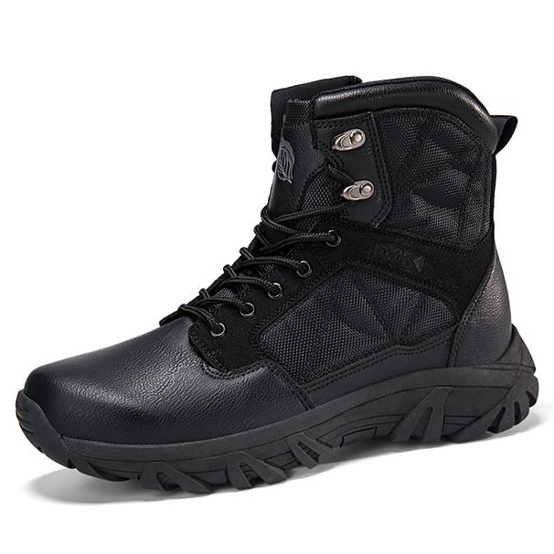 Men's Oversized Outdoor Sports Shoes, High Top Desert Boots, Tactical Boots, Hiking Shoes_vogvips.com