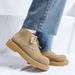New Leather Spring Men's Shoes High-top Men's Heightening Tooling Martin Boots_vogvips.com