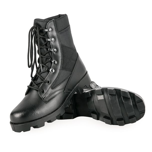 Alang Combat Boots Desert Boots High-top Outdoor Tactical Boots Combat Boots Training Boots_vogvips.com
