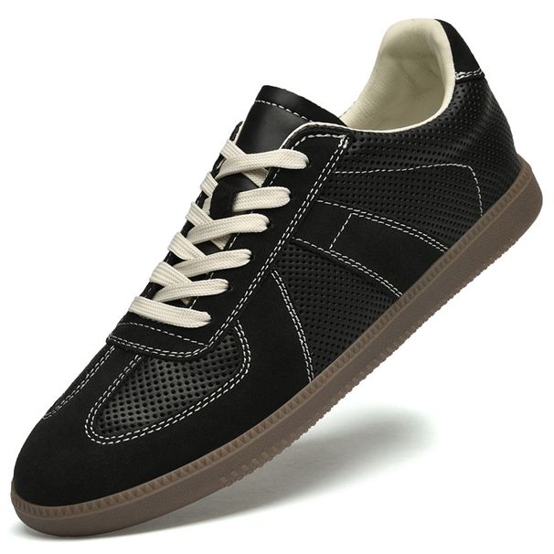 Men's Shoes Men's Casual Leather Shoes Breathable Sports Board Shoes Men's Xiaobai_vogvips.com