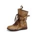 Women Boxing Boots 5Cm Height Increasing Boxing 2025 Autumn New Melard Outdoor Versatile Short Boots For Petite Women_vogvips.com