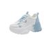 Women's Dad Sneakers 2025 Spring And Autumn New Summer Thick-Soled Versatile Casual Sports White Shoes For Women_vogvips.com