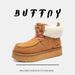 BUFFNY Winter Snow Boots For Men & Women – Anti-Slip Platform Boots With Thick Fleece Lining, Warm & Stylish Casual Shoes For Cold Weather_vogvips.com