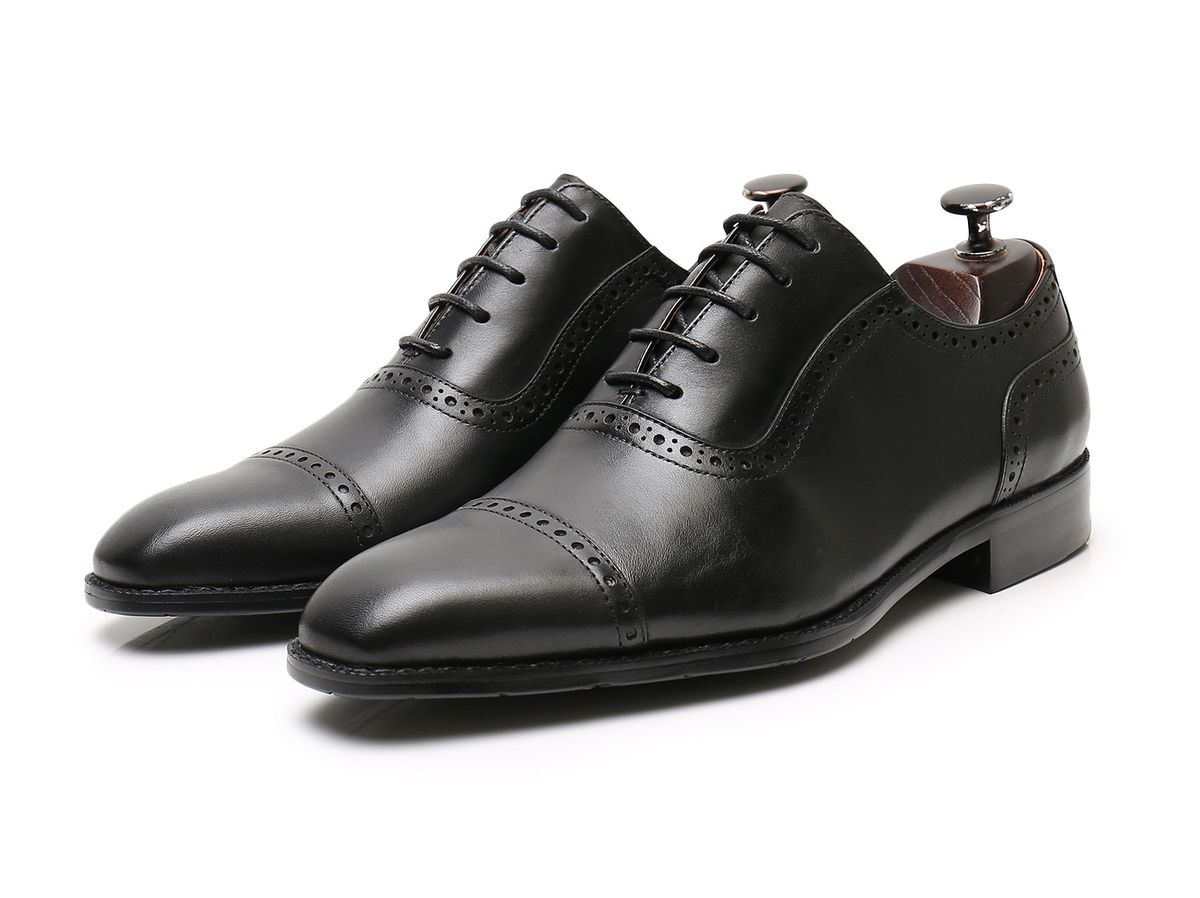 Men's Shoes Genuine Leather Men's Shoes Cowhide Rubbed Color Brogue Carved Leather Shoes Men's Summer Business Casual Formal Shoes_vogvips.com