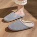 Cixi Soft Sole Silent Women Autumn Winter Indoor Warm Non-slip Plush Home Cotton Slippers Men_vogvips.com