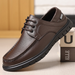 Men's Genuine Leather Low-Top Soft Sole Business Casual Shoes_vogvips.com