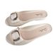 Heli Shark New Women's Summer Half Slippers Fashion Square Buckle Casual Chunky Heel Outdoor Flat Daily Sandals_vogvips.com
