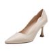 French-style Women's High-heeled Thin Heels, 2026 New Spring-summer Professional Formal Black Single Shoes, Work Soft_vogvips.com