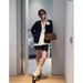 Dance Shoes 2025 Spring Miu Bow Ballet Round Toe Shallow Mouth Flat Single Elegant Retro Mary Jane Women's Shoes_vogvips.com
