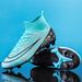 High-top Adult For Men And Women TF Turf Cleats Artificial Grass AG Long Spikes Student Training Soccer Shoes_vogvips.com