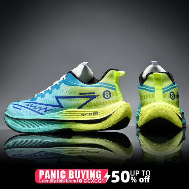 Running Shoes Carbon Board Speciality Marathon Men Sports Breathable Lightweight Women's Comfortable Athletic Nonskid Sneakers_vogvips.com