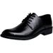 TerraStride Summer Youth Korean Style British Pointed Toe Lace-up Leather Height Increasing Casual Wedding Business Formal Trendy_vogvips.com