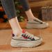 Daddy Shoes Female Student Sports Running Shoes Casual Platform Heightening Shoes_vogvips.com