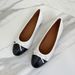 25 New Fragrance-Free Bowknot Little New Style Mid-Heel Shoes Versatile Comfortable Color-Block Fashion Women's Flats_vogvips.com
