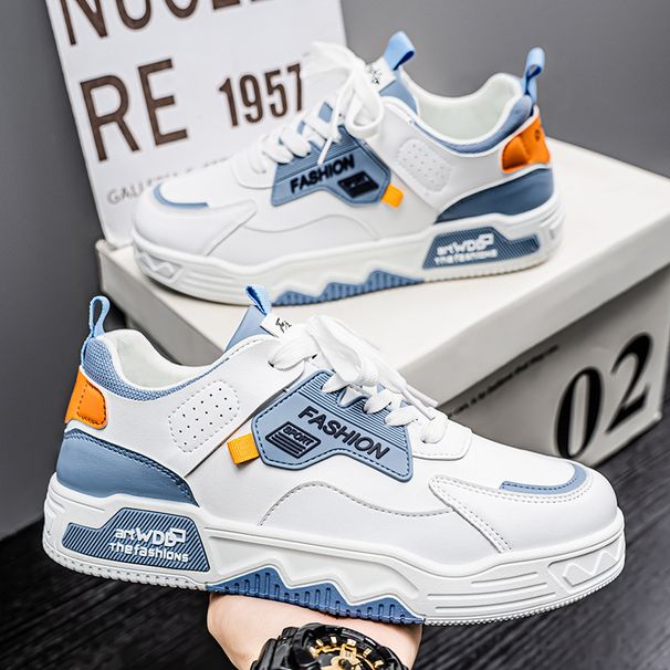 Men's Shoes Breathable Little White Shoes Men's Platform Sports Shoes Casual Board Shoes_vogvips.com
