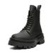 Men's Shoes Fleece Casual Big Head Leather Boots Thick Sole Heightening High Top Leather Shoes Martin Boots_vogvips.com