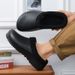 Winter Chef Fur Men Garden Clogs Cotton Slippers Waterproof Indoor Outdoor Warm Shoes Bedroom Home Plush Slides_vogvips.com