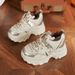 Thick Soled Dad For Women In The Spring Of 2024, Short And Height Increasing Women's, Versatile Sponge Cake Casual_vogvips.com