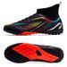 Children's Soccer TF Studded Long Spike High-top Breathable Youth Training Adult Competition Shoes Non-slip_vogvips.com