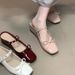 Thick-Soled Bowknot Closed-Toe For Women Summer 2025 New Style Height-Increasing Shallow Mouth Mules Sandals_vogvips.com