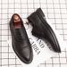 Euro Step Brogue Trendy Men's Casual Business Formal Leather Large Size Nightclub Wedding Shoes_vogvips.com