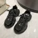Designer Hot Mesh Breathable Casual Couple With Thick Sole Lace Up Fashionable And Stylish Sports Shoes For Women Size_vogvips.com