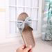 Four-season Open-toe Linen Slippers, Japanese-style EVA Women's Home Indoor Summer Linen Striped Bow Slippers, Suitable For Outdoor Wear_vogvips.com