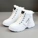 Hot-Selling Snow For Women 2025 New Winter Fleece-Lined Thickened Martin Boots Waterproof Non-Slip Northeast Warm Large_vogvips.com