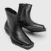 Trendy Square-toed Boots, High-heeled For Men, High-top Iron-toe Zippered Casual Martin Boots 54917-J_vogvips.com
