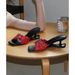 High-end Black Strap Sandals With Rivets For Women, Summer 2026 New Model, Stunning Unique Design_vogvips.com