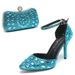 Women's Shoes new 9cm high heels combination women's wedding shoes high heels pointed toe daily low top multicolor high heels_vogvips.com