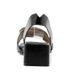 Cross-border Foreign Trade Square Decorative Sandals, Large Sizes 40414243, Patent Leather Buckle Mid-heel Open-toe_vogvips.com