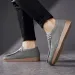 Autumn Men Casual Suede Work Shoes Male Slip On Comfortable Flats Soft Sneakers Platform British Business Party Dress_vogvips.com