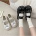 2025 New Fashion Buckle Women's Pumps Spring Autumn Mary Jane Solid Butterfly Knot Platform Casual Round Toe Ladies Shoes_vogvips.com