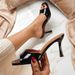 2026 New French-style Elegant Patent Leather Stiletto Sandals For Outdoor Wear, Open-toe High-heeled Mules That Don't_vogvips.com