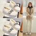 Women's Shoes Casual Low Top Beige Skin Color Round Toed Cotton Shoes With Inner Height Increasing Shoes For Women Warm Snow Boots Platform Cake_vogvips.com