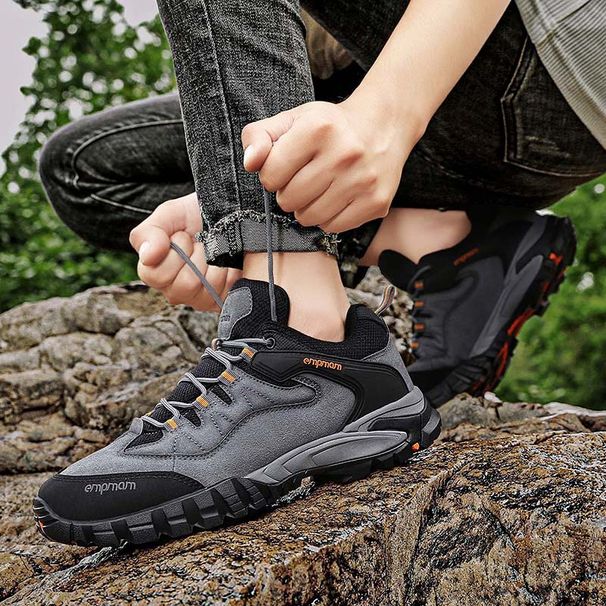 Outdoor Casual Shoes Large Size Men's Shoes Outdoor Hiking Shoes Running Shoes_vogvips.com