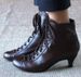 Ladies Block Heel Booties Boots With Zip Fastening Womens Ankle Boots_vogvips.com