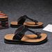Herringbone Slippers For Men In Summer, New Anti Slip External Wear, Outdoor Clip On Trend, Men's Beach Sandals_vogvips.com