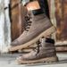 New Leather Spring Men's Shoes High-top Men's Heightening Tooling Martin Boots_vogvips.com