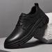 Casual Shoes Men's Shoes Round Head Casual Leather Shoes Men's Low-top Tooling Men's Leather Shoes_vogvips.com